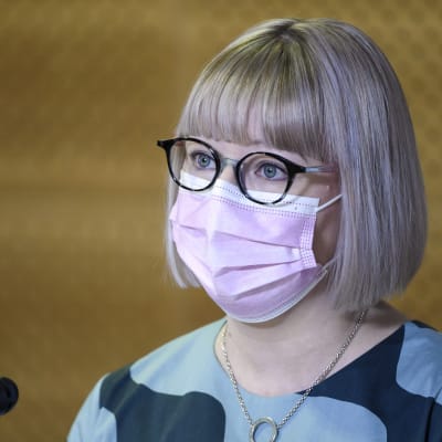 Ministeri Pekonen esittelee hallituksen perhevapaauudistusta