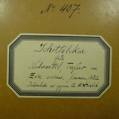 Pärmen till en del av gymnastikläraren Maximilian Stejskals doktorsavhandling där han kartlagt allmogens friluftslekar.