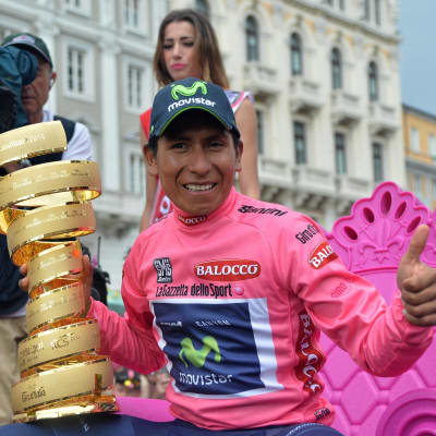 Nairo Quintana, vinnare av Giro d'Italia 2014.