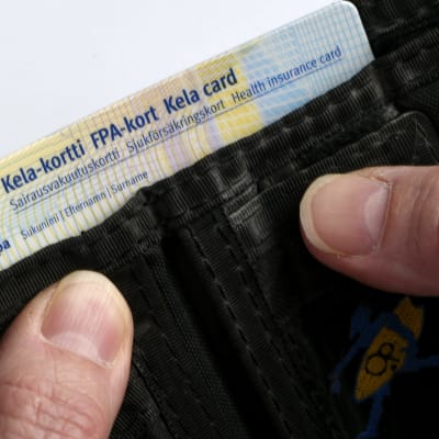 FPA-kort i en plånbok