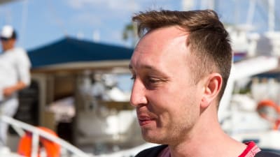 Den ryska turisten Andrej från Novokuznetsk på semester i Sousse