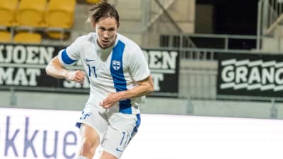 Lassi Lappalainen i U21-landslaget.