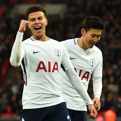 Dele Alli jublar efter ett mål