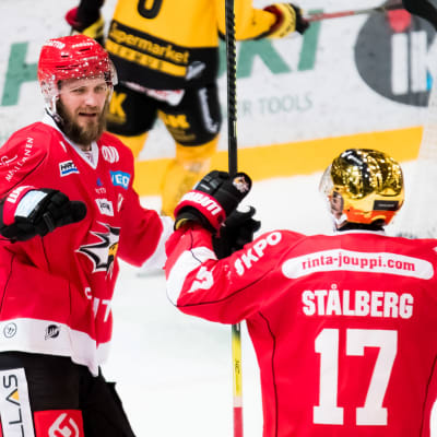 Sebastian Stålberg jublar.