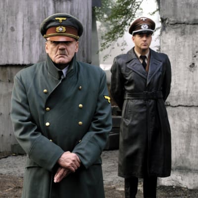 Skådespelaren Bruno Ganz som Hitler i filmen Undergången. 