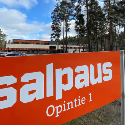 Koulutuskeskus Salpauksen Heinolan yksikkö huhtikuussa 2021.