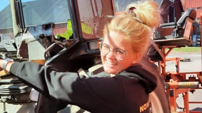 Alexandra Wasström, nyutexaminerad agrolog