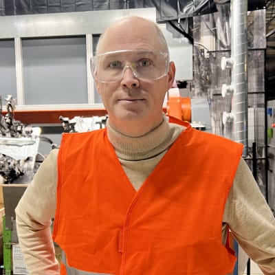 Jussi Ohlsson, vd för teknikföretaget Stera Technologies i Åbo.