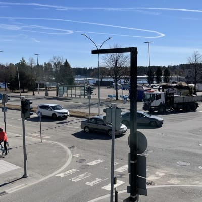 Kajaanin keskusta.