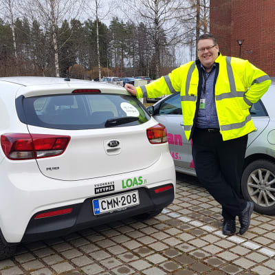 Joonas Grönlund ja vuokrattavat autot