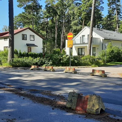 Appelgrensvägen i Hangö.