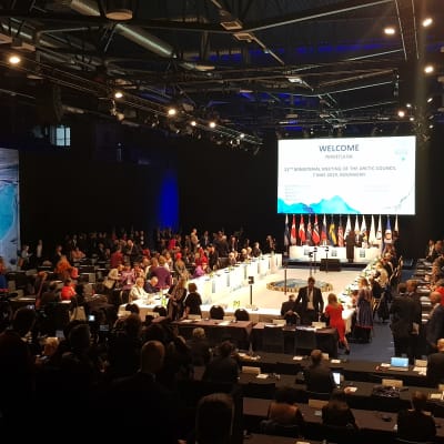 Rovaniemellä järjestettiin Arktisen neuvoston ulkoministerikokous 2019.