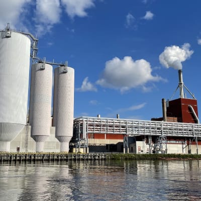 Stora Ensos fabrik i Uleåborg.