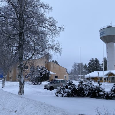 Kruunupyyn keskustaa.