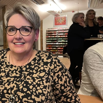 Anne Rintamäki valokuvassa.