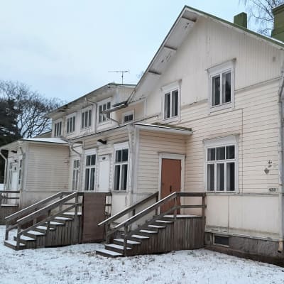 Gammal folkskola i Täktom, Hangö.