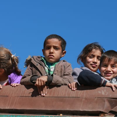 Barn i Mosul.