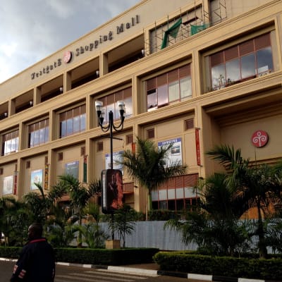 Köpcentret Westgate i Nairobi är tillbomat efter terrorattacken