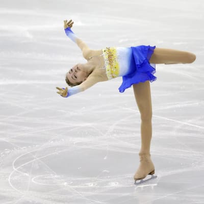 Jelena Radionova, Ryssland, i GP-finalen i Barcelona, dec 2014