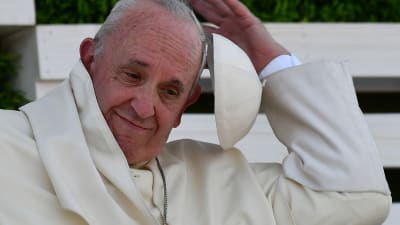 Påven Franciskus i Santiago, Chile 17.1.2018.