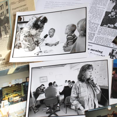 Radio Mellannyland fyller 40 år, bilder ur arkivet