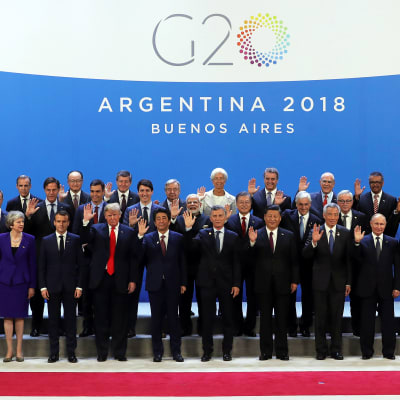 G20 mötet i Argentina. 
