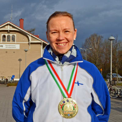 Tanja Lujanen vann EM-guld i taekwandoo 2015.