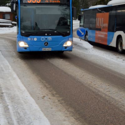 Buss i Grankulla.