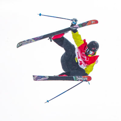 Jon Sallinen vid vinter-OS i Peking 2022.
