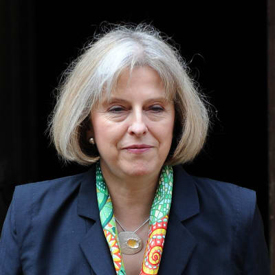 Storbritanniens inrikesminister Theresa May