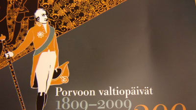 Affisch för Borgå lantdagsjubileum