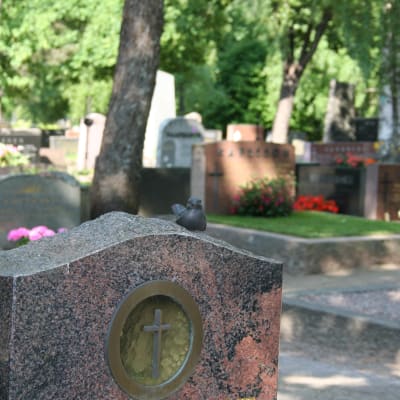 Gravstenar på gravgården i Näsebacken, Borgå