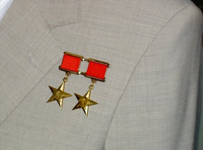 Kalasjnikov var dubbad hjälte av der sovjetiska arbetet