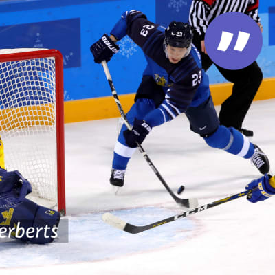 Finland mot Sverige i OS