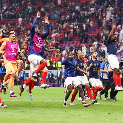 Tylsä Ranska pääsi juhlimaan MM-finaalipaikkaa.
