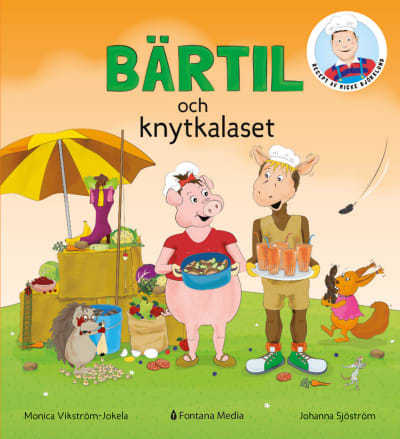 Boken Bärtil och knytkalaset är skriven av Monica Vikström-Jokela och illustrerad av Johanna Sjöström.