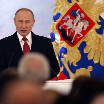 Vladimir Putin håller sitt linjetal till nationen 1.12.2016