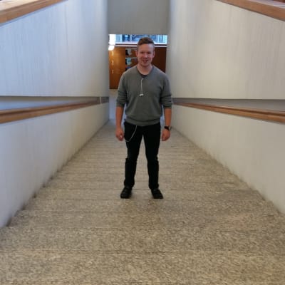 Klaus Kurki studerar nordiska språk vid Åbo Universitet
