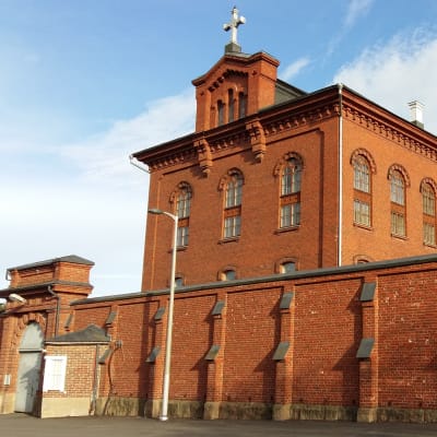 Gamla länsfängelset på Kakolabacken i Åbo.