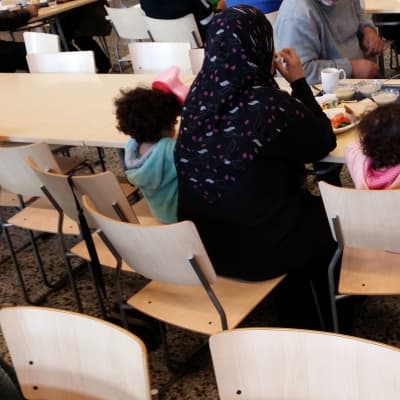 Puolitoistavuotiaat kolmoset Irakista, Kauhavan vastaanttokeskus 26.9.2015