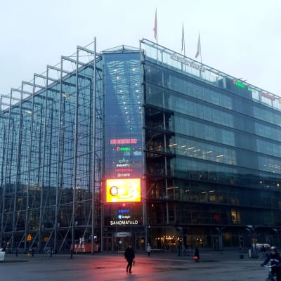 Sanomahuset i Helsingfors.