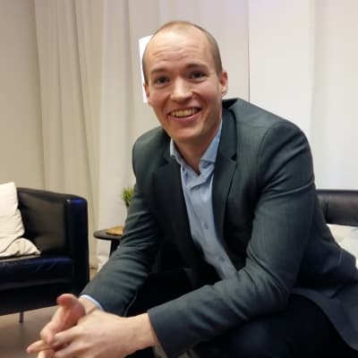 Ted Wallin är affärsutvecklare på it-företaget Gambit i Vasa.