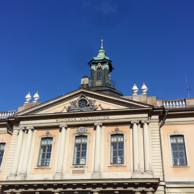 Börshuset i Stockholm där Svenska Akademien håller till.