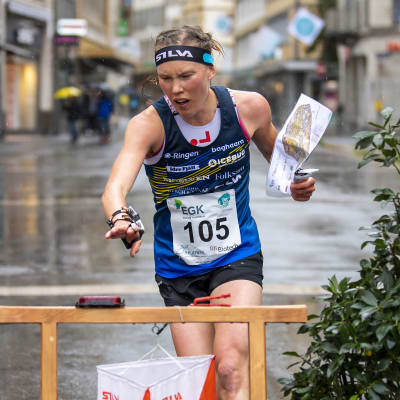 Tove Alexandersson var snabbaste dam på gatorna i Neuchatel.