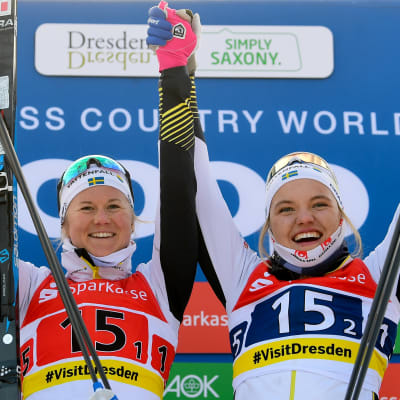 Maja Dahlqvist och Linn Svahn.