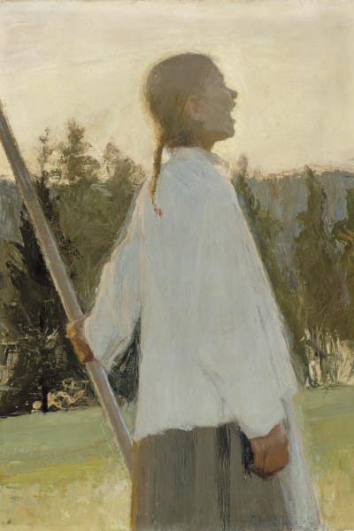 Bild ur Åbo Konstmuseums utställning om Ellen Thesleff