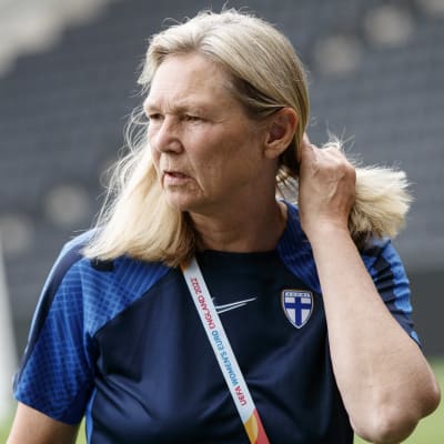 Anna Signeul under EM 2022.