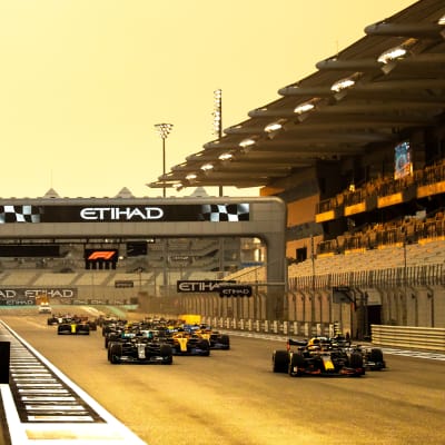 Formel 1-start.