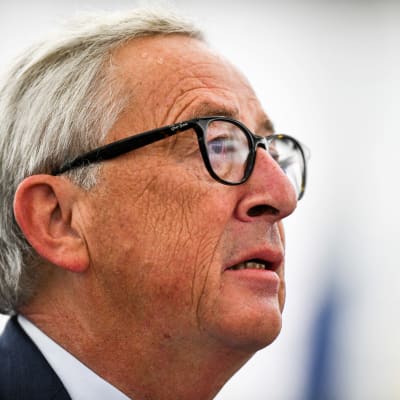 Jean-Claude Juncker fotad i halvprofil. 