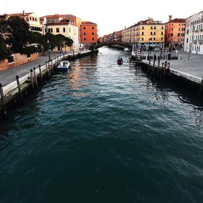 Venetsian tyhjentyneet kanaalit 8.3.2020